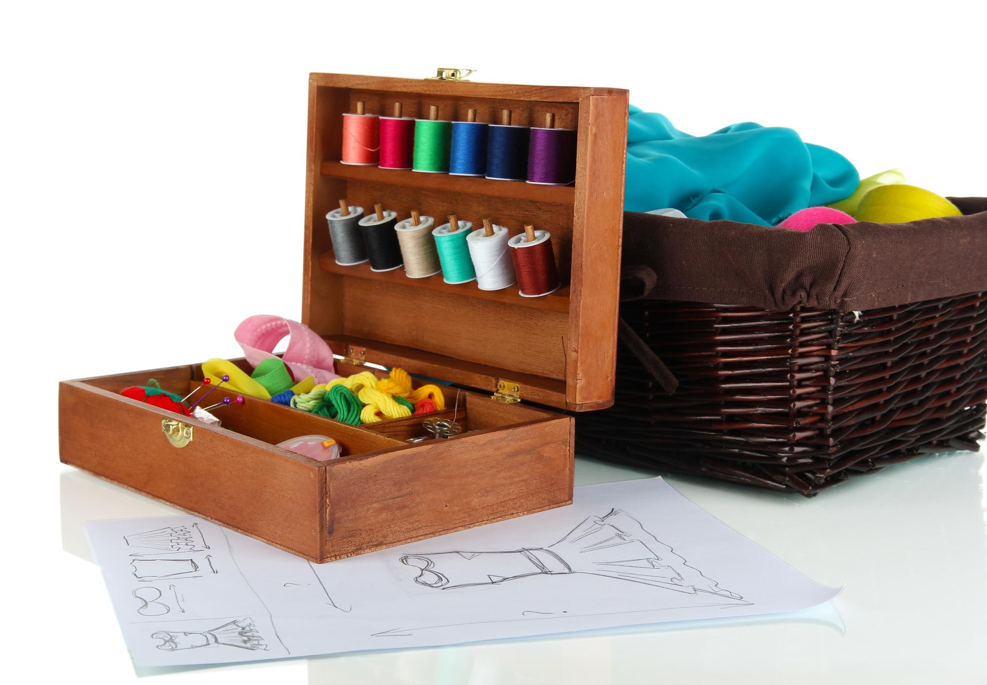 Set di kit per corso di ricamo